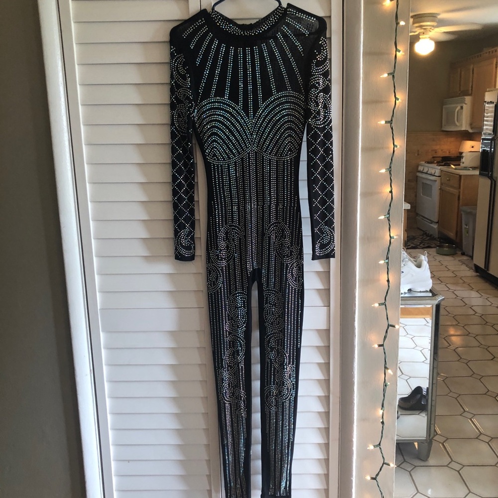 Sequin body suit